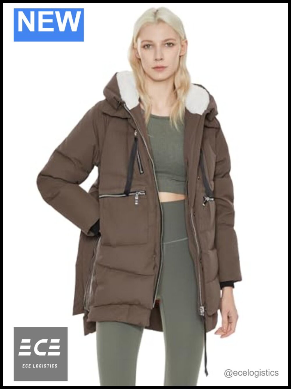 Orolay Women's Thickened Down Jacket Puffer Jacket Winter Coat